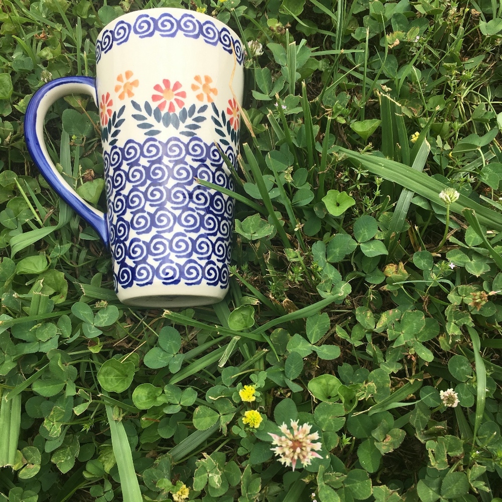 Tall Ceramic Mug